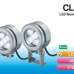Đèn LED chiếu sáng dạng tròn Φ85 Patlite CLM-24 chống chịu dung môi hóa chất, dầu, nước, IP67, 24VDC
