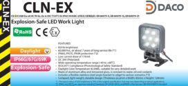 Đèn LED chiếu sáng Phòng nổ vuông Patlite CLN-Ex IP66G/67G/69K, 24VDC
